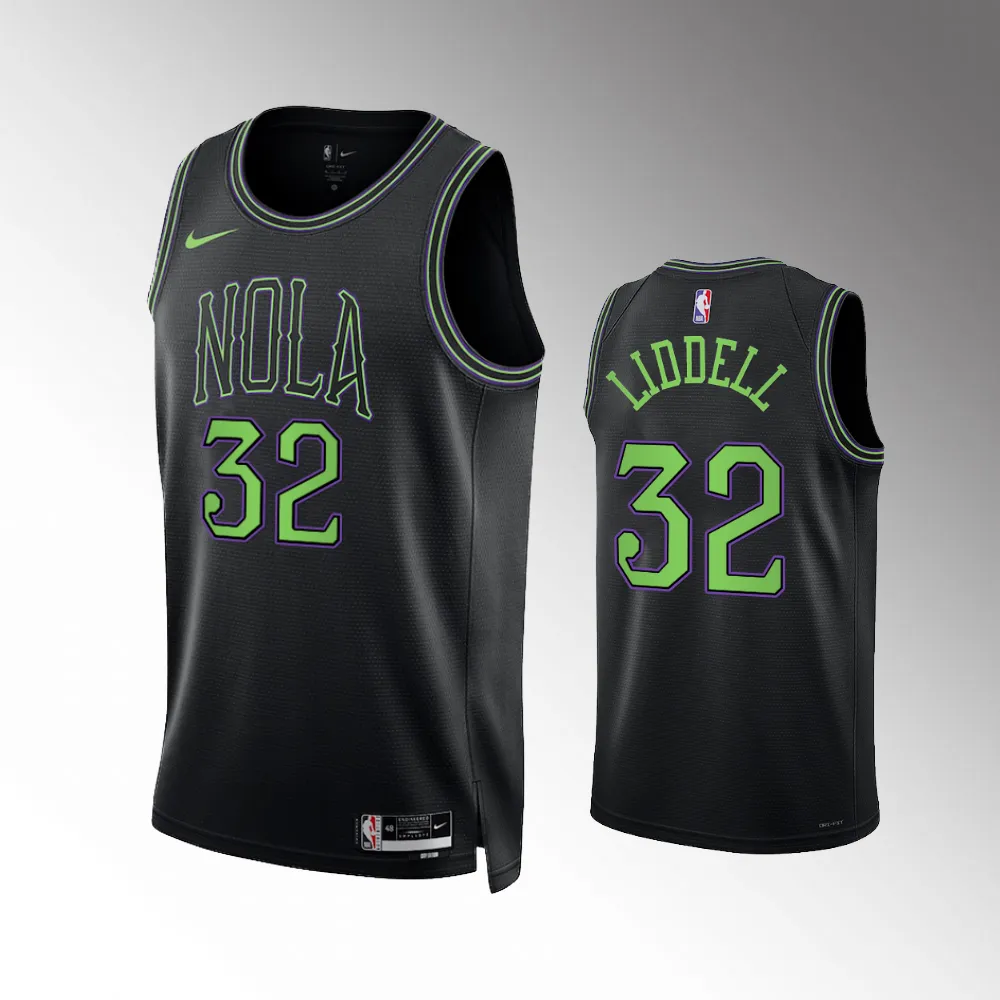 Cody Zeller #40 Swingman New Orleans Pelicans 2023-24 City Edition Jersey - Black