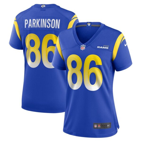 Colby Parkinson Los Angeles Rams Women Team Game Jersey - Royal