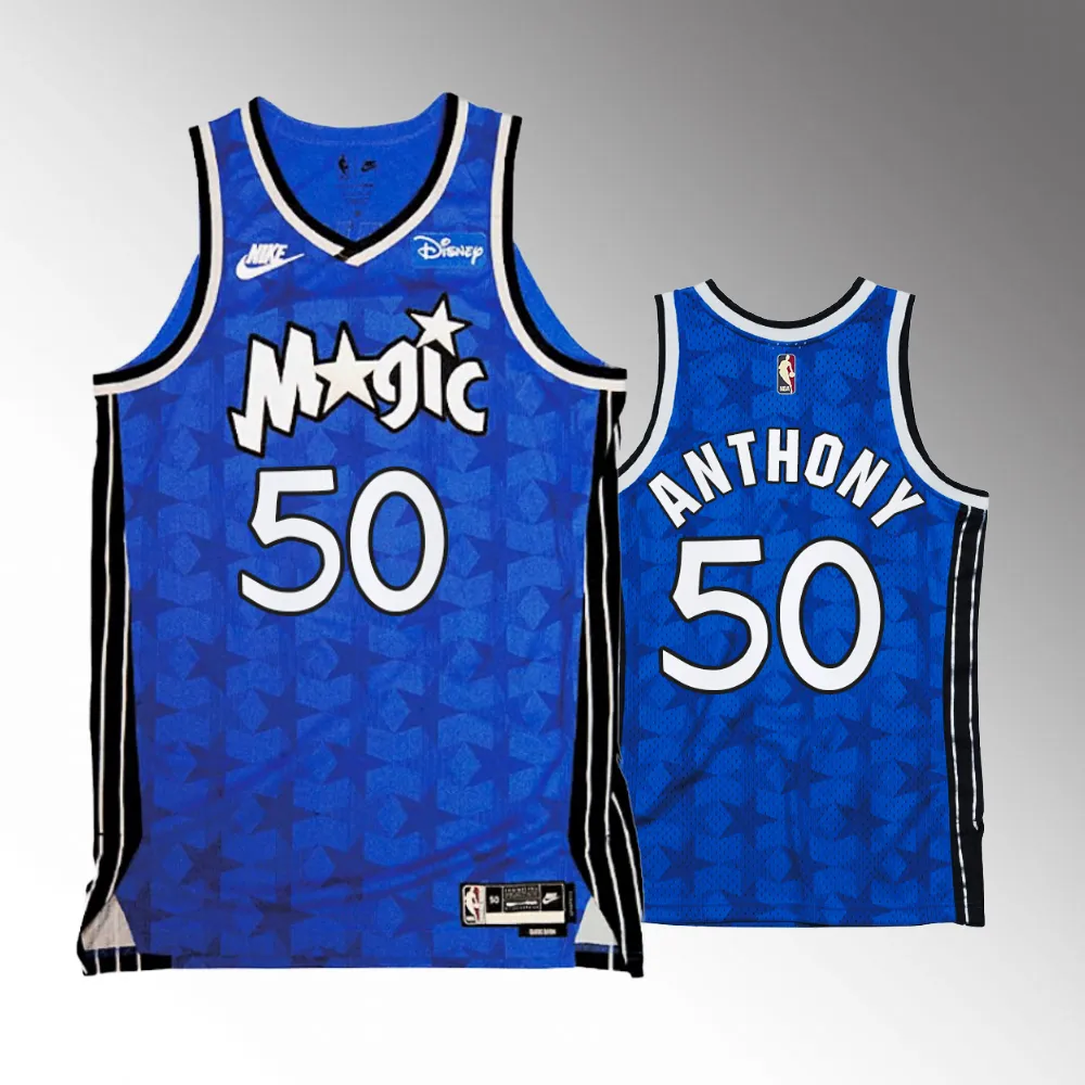 Cole Anthony #50 Swingman Orlando Magic 2023-24 Classic Edition Jersey - Blue