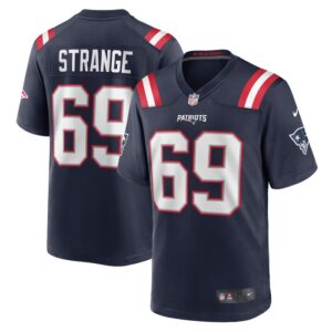 Cole Strange New England Patriots Player Game Jersey - Navy