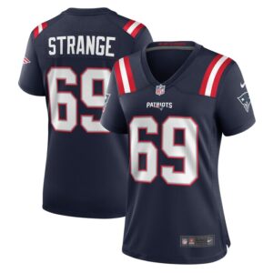 Cole Strange New England Patriots Women Game Player Jersey - Navy