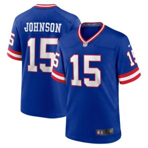 Collin Johnson New York Giants Classic Player Game Jersey - Royal