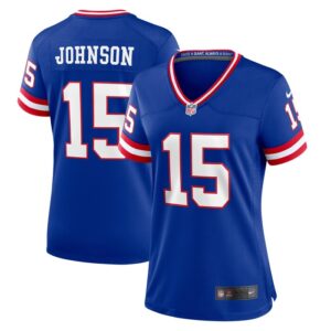 Collin Johnson New York Giants Women Classic Player Game Jersey - Royal