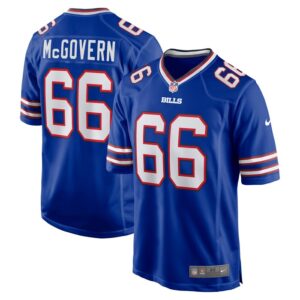 Connor McGovern Buffalo Bills Game Player Jersey - Royal