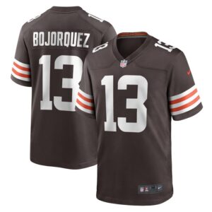 Corey Bojorquez Cleveland Browns Game Jersey - Brown