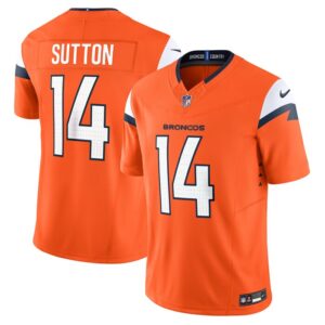 Courtland Sutton Denver Broncos Mile High Collection Vapor F.U.S.E. Limited Jersey - Orange