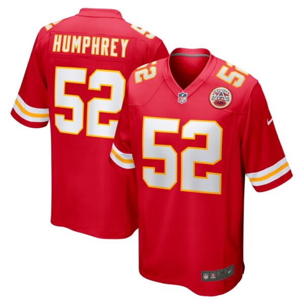 Creed Humphrey Kansas City Chiefs Game Jersey - Red