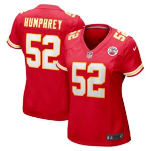 Creed Humphrey Kansas City Chiefs Women Game Jersey - Red