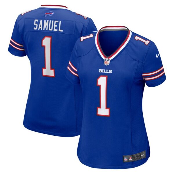 Curtis Samuel Buffalo Bills Women Game Jersey - Royal