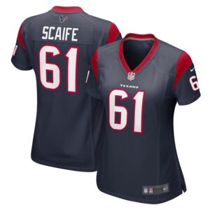 DJ Scaife Jr Houston Texans Women Team Game Jersey - Navy