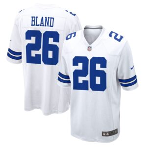 DaRon Bland Dallas Cowboys Game Jersey - White