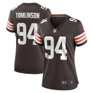 Dalvin Tomlinson Cleveland Browns Women Game Player Jersey - Brown