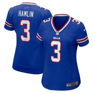 Damar Hamlin Buffalo Bills Women Game Jersey - Royal