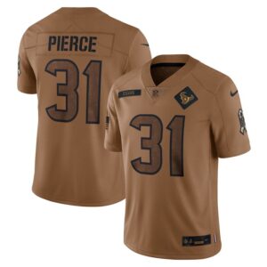 Dameon Pierce Houston Texans 2023 Salute To Service Limited Jersey - Brown