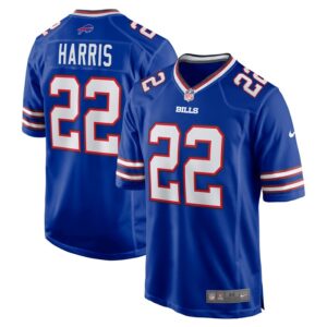 Damien Harris Buffalo Bills Game Player Jersey - Royal