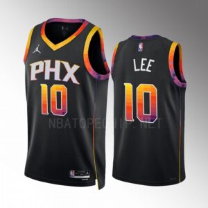 Damion Lee 2022-23 Phoenix Suns Black #10 Statement Edition Jersey