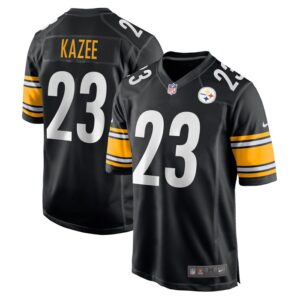 Damontae Kazee Pittsburgh Steelers Game Jersey - Black