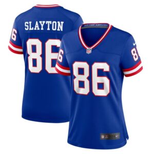 Darius Slayton New York Giants Women Classic Player Game Jersey - Royal