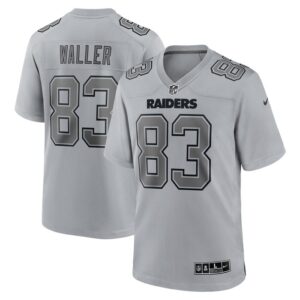 Darren Waller Las Vegas Raiders Atmosphere Fashion Game Jersey - Gray