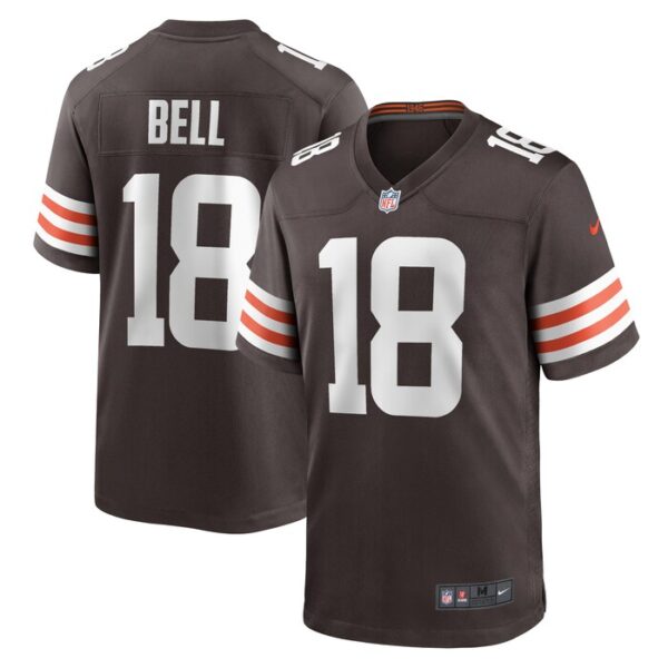 David Bell Cleveland Browns Game Jersey - Brown