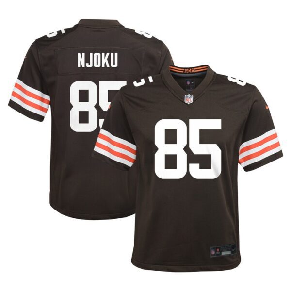 David Njoku Cleveland Browns Youth Game Jersey - Brown