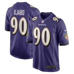 David Ojabo Baltimore Ravens Player Game Jersey - Purple