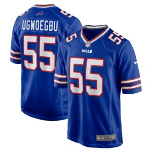 David Ugwoegbu Buffalo Bills Game Jersey - Royal