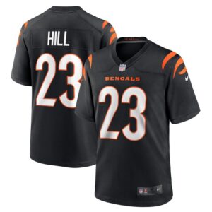 Daxton Hill Cincinnati Bengals Player Game Jersey - Black