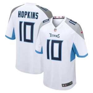 DeAndre Hopkins Tennessee Titans Game Jersey - White