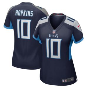 DeAndre Hopkins Tennessee Titans Women Game Jersey - Navy