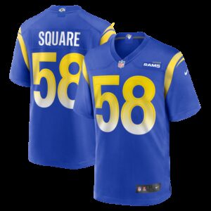 DeAndre Square Los Angeles Rams Game Jersey - Royal