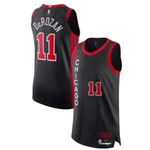 DeMar DeRozan Chicago Bulls 2023/24 Jersey - City Edition - Black