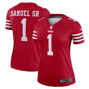 Deebo Samuel Sr San Francisco 49ers Women Legend Jersey - Scarlet