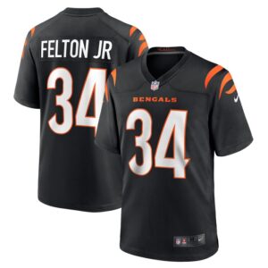 Demetric Felton Jr. Cincinnati Bengals Team Game Jersey - Black