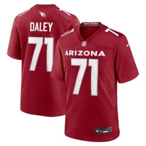 Dennis Daley Arizona Cardinals Game Player Jersey - Cardinal