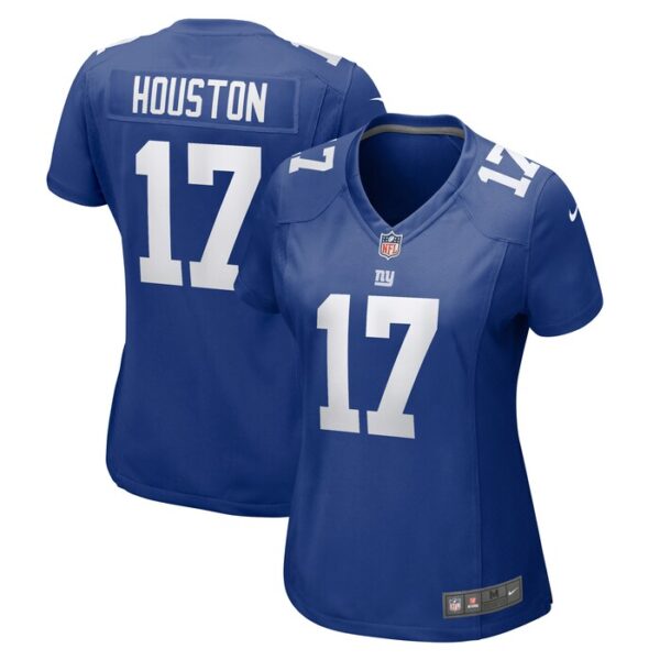 Dennis Houston New York Giants Women Team Game Jersey - Royal