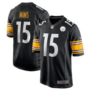 Denzel Mims Pittsburgh Steelers Game Jersey - Black