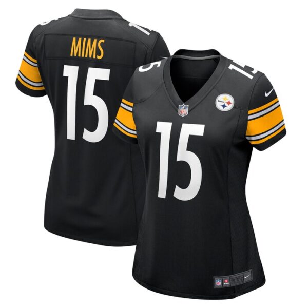 Denzel Mims Pittsburgh Steelers Women Game Jersey - Black