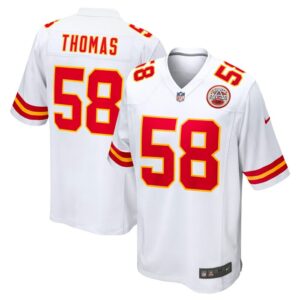 Derrick Thomas Kansas City Chiefs Retired Player Game Jersey - White