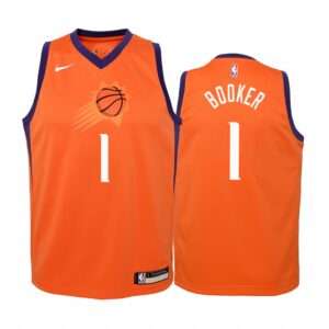 Devin Booker Phoenix Suns 2019-20 Statement Youth Jersey - Orange