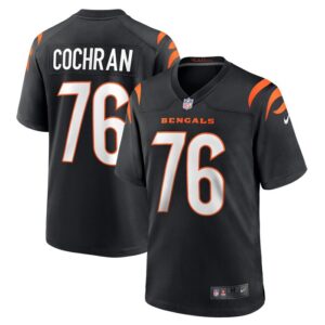 Devin Cochran Cincinnati Bengals Game Player Jersey - Black