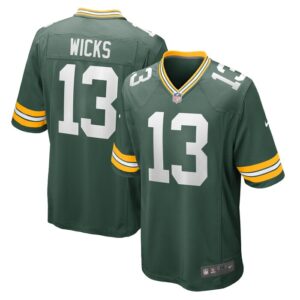 Dontayvion Wicks Green Bay Packers Game Jersey - Green