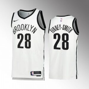 Dorian Finney-Smith Brooklyn Nets #28 White Jersey 2022-23 Association Edition Swingman