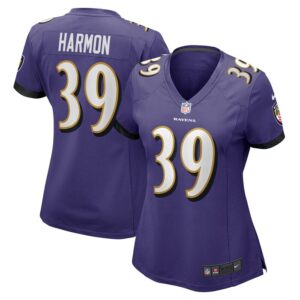 Duron Harmon Baltimore Ravens Women Game Jersey - Purple