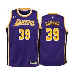 Dwight Howard Los Angeles Lakers Statement Youth Jersey - Purple