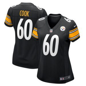 Dylan Cook Pittsburgh Steelers Women Game Jersey - Black