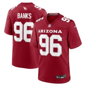 Eric Banks Arizona Cardinals Game Jersey - Cardinal