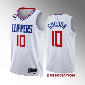 Eric Gordon 2022-23 LA Clippers White #10 Association Edition Jersey Swingman