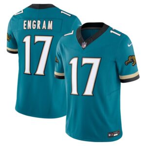 Evan Engram Jacksonville Jaguars Prowler Throwback Vapor F.U.S.E. Limited Jersey - Teal