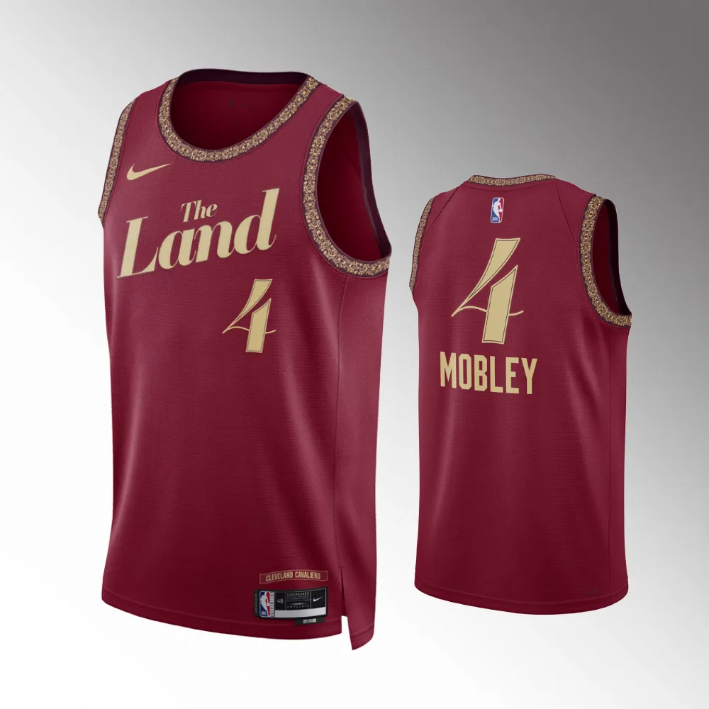 Evan Mobley #4 Swingman Cleveland Cavaliers 2023-24 City Edition Jersey - Red